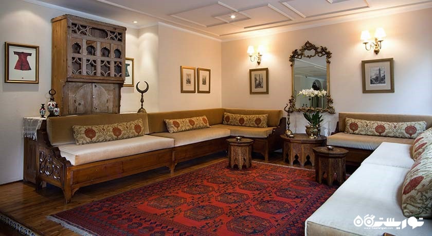 محوطه نشیمن لابی هتل